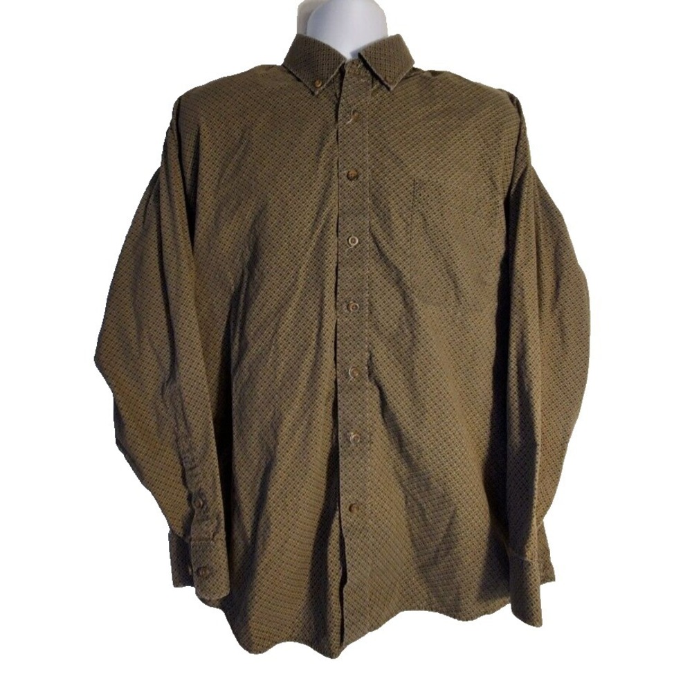 Panhandle Men's Large Button Down Long Sleeve Shirt‎